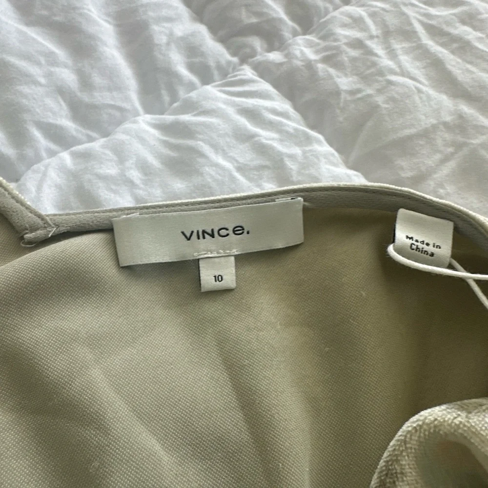 Vince Metallic Midi Dress - Picture 9 of 10